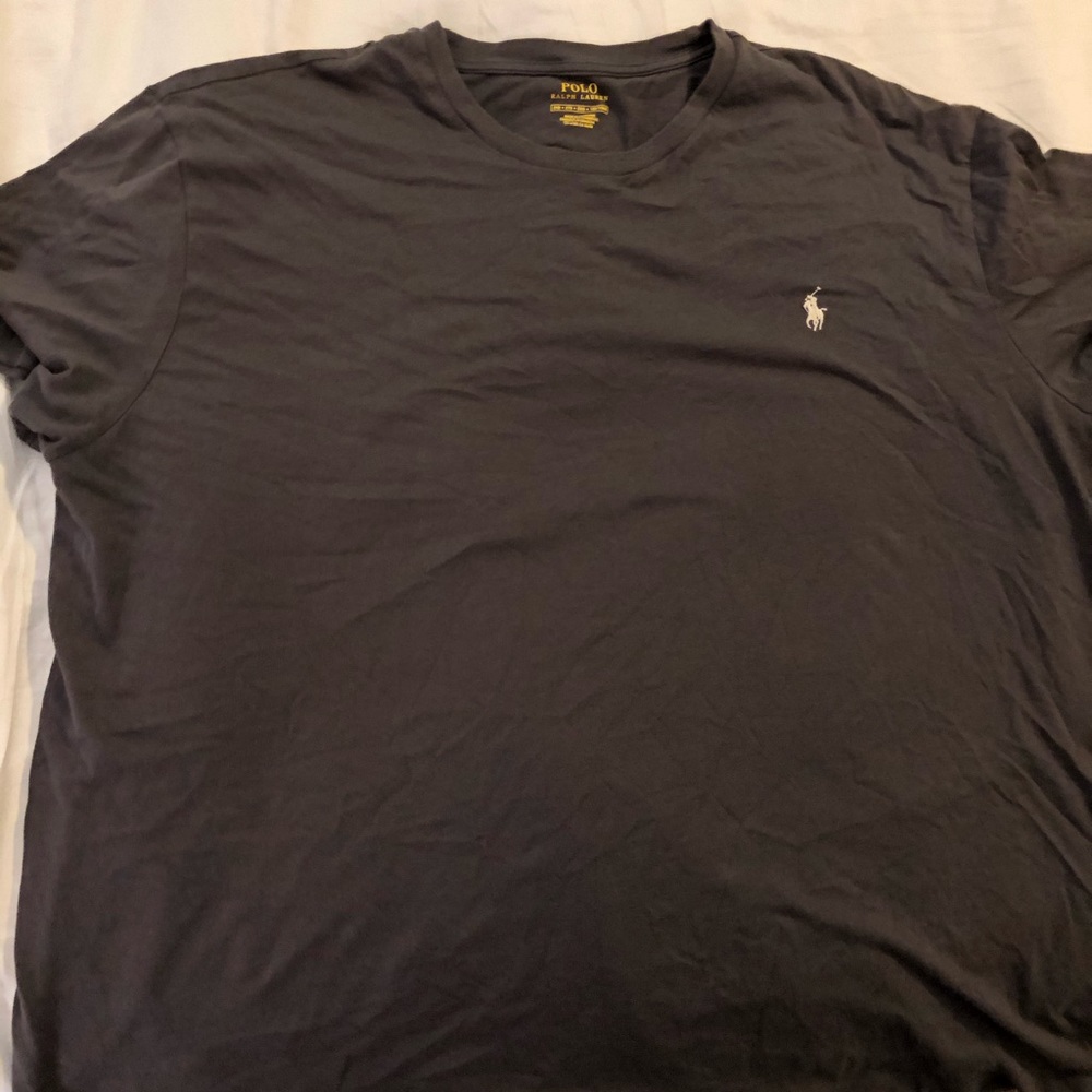 Ralph Lauren short sleeve tee in dark gray